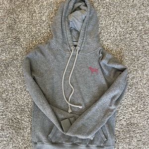 Pink size small sparkly hoodie.